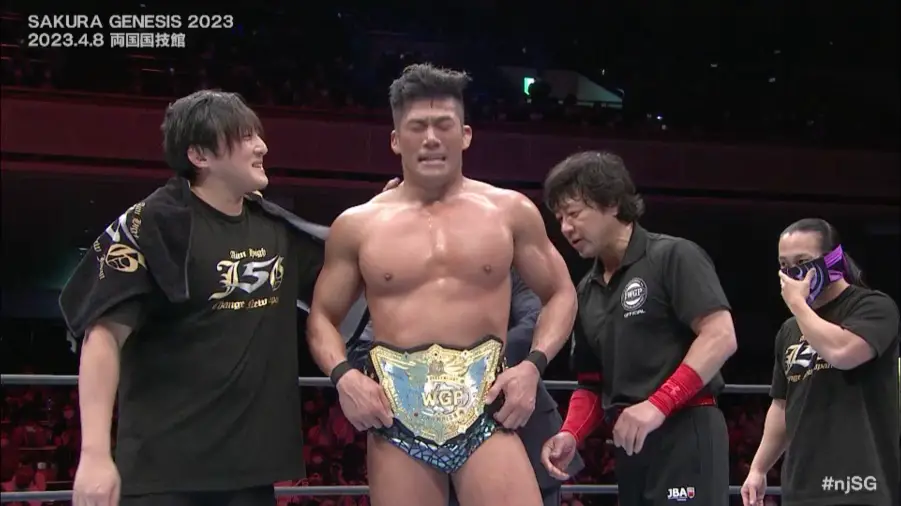 SANADA Wins The IWGP World Heavyweight Title At NJPW Sakura Genesis Cultaholic Wrestling